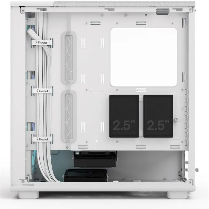Midi Fractal Epoch White TG RGB Clear Tint - Mid Tower PC Case — image 8