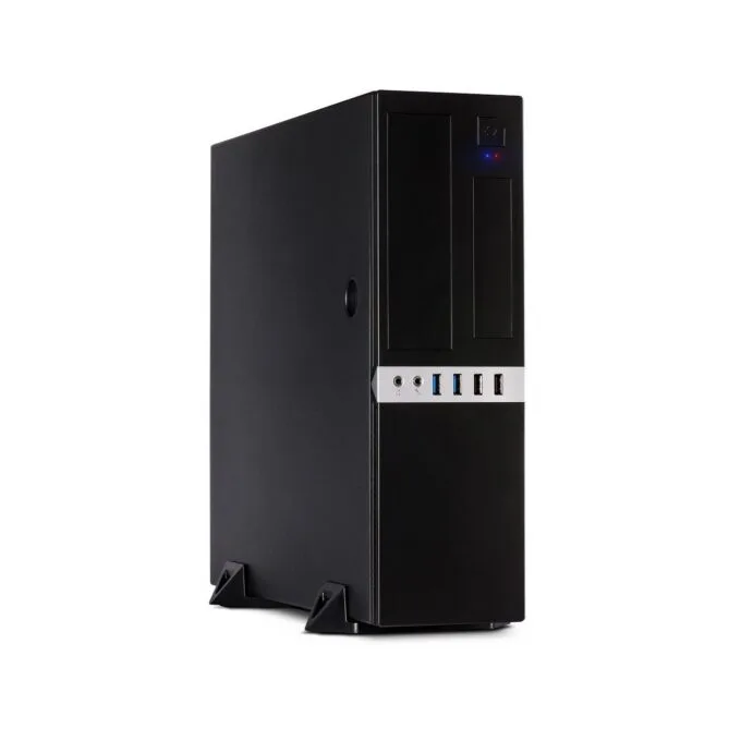 Mini Inter-Tech IT-503 Desktop - IT-503 - Black, Mini Tower, Micro-ATX & Mini-ITX — image 1