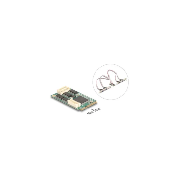 Mini PCIe I O full size 4 x serial RS-232, interface extension — image 4