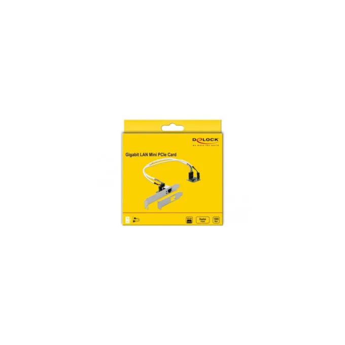 Mini PCIe I O PCIe half size 1 x Gigabit LAN Low Profile, LAN-Adapter — image 2