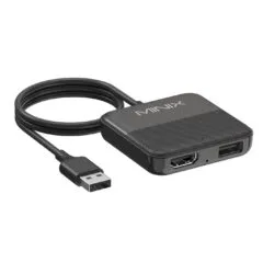 MINIX Car Media Hub - CA361 Plus - Wired to Wireless CarPlay Android Auto HDMI-IN USB Media Hub