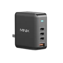 MINIX GaN Wall Charger - P165 - Travel 165W 3 xUSB-C 1xUSB-A
