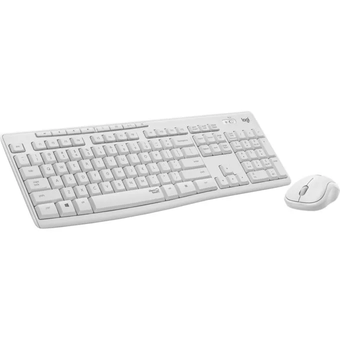 MK295 Silent Wireless Combo - MK295 - White, QWERTZ Hungarian, Full-size Keyboard + Ambidextrous Mouse, 2.4 GHz Wireless — image 3
