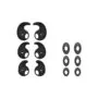 MMZ Jabra Replacement EarGels for Evolve 65e - Black, 3 pcs