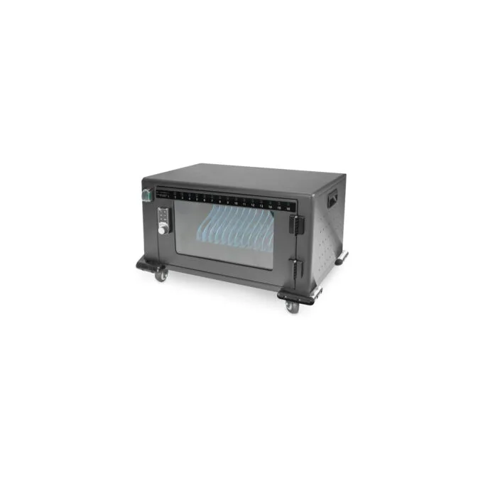 Mobile charging trolley, 16 charging stations, for notebooks tablets up to 14' — image 2
