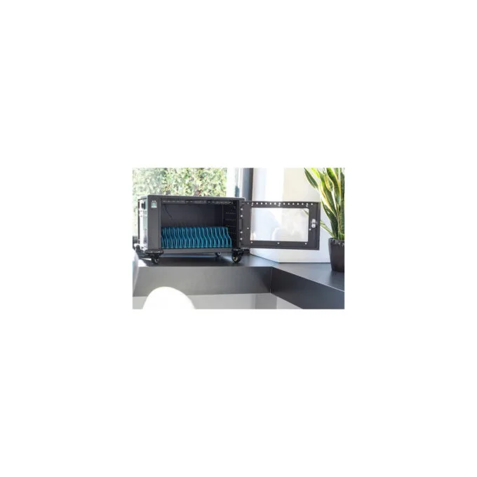 Mobile charging trolley, 16 charging stations, for notebooks tablets up to 14' — image 11