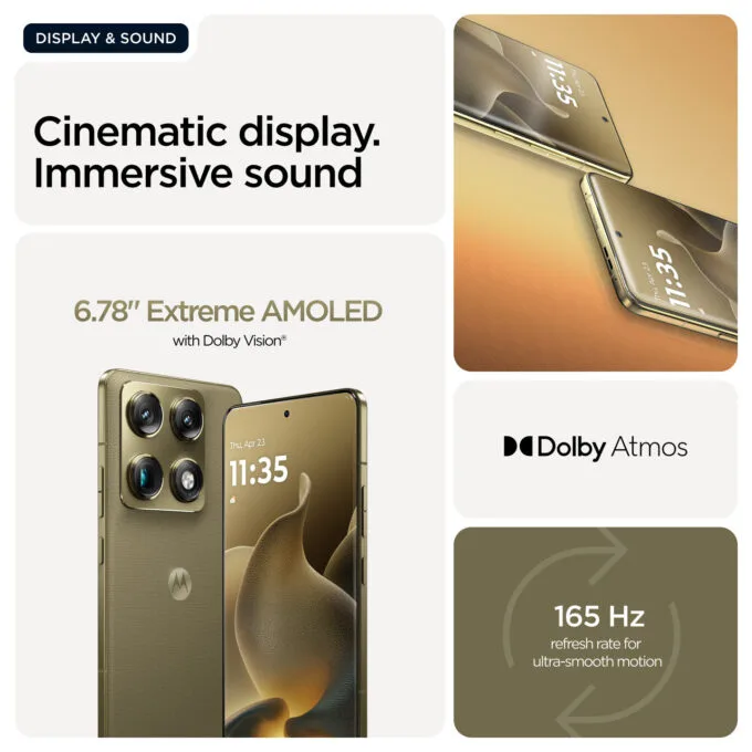 Motorola Signature 5G 16RAM 512GB martini olive — image 3