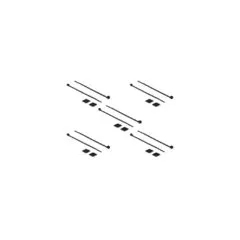 Mounting Base 20 x 20 mm with Cable Tie - L 200 x W 2.5 mm