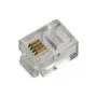 MP0018 RJ11 MODULAR PLUG X100 UNSHIELDED LOGILINK