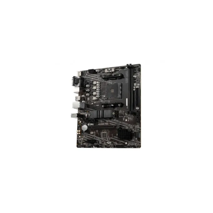 MSI A520M PRO - Micro-ATX AM4 Motherboard, AMD A520, DDR4, 64GB Max, M.2, SATA III — image 2