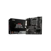 MSI B550M PRO-VDH WIFI - Micro-ATX AM4 DDR4 Motherboard, 128GB Max, Wi-Fi 6, PCIe 4.0, Gigabit LAN, 7.1 Audio, Black