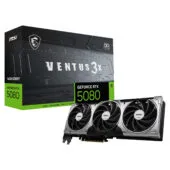 MSI GeForce RTX 5080 16G VENTUS 3X OC - 16GB GDDR7 Triple Fan Graphics Card