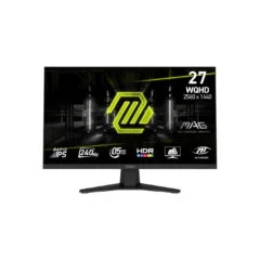 MSI MAG 274QFDE X24 Rapid IPS WQHD Gaming Display - MAG 274QFDE X24 - Black