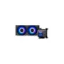 MSI MAG CORELIQUID A15 240mm AIO Liquid Cooler - Dual 120mm ARGB Fans, ARGB Pump, UNI Bracket