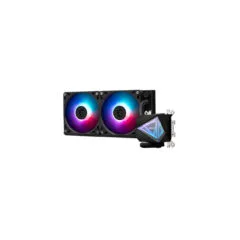 MSI MAG CORELIQUID I240 - 240mm AIO Liquid Cooler - Dual 120mm Fans, Infinite Mirror Pump
