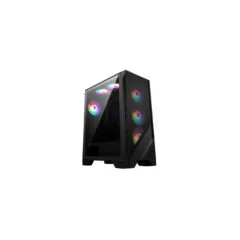 MSI MAG Forge 120A Airflow - Black - Mid-Tower ATX/mATX/mITX, Tempered Glass, 3x120mm Fans
