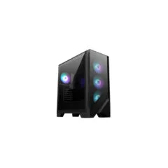 MSI MAG FORGE 320R Airflow - Micro-ATX Tower - Black, Tempered Glass, ARGB-Ready