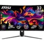 MSI MPG 321CURXDE - 31.5in QD-OLED 4K 240Hz Gaming Monitor - Black, 0.05ms GTG, DisplayHDR 400 True Black