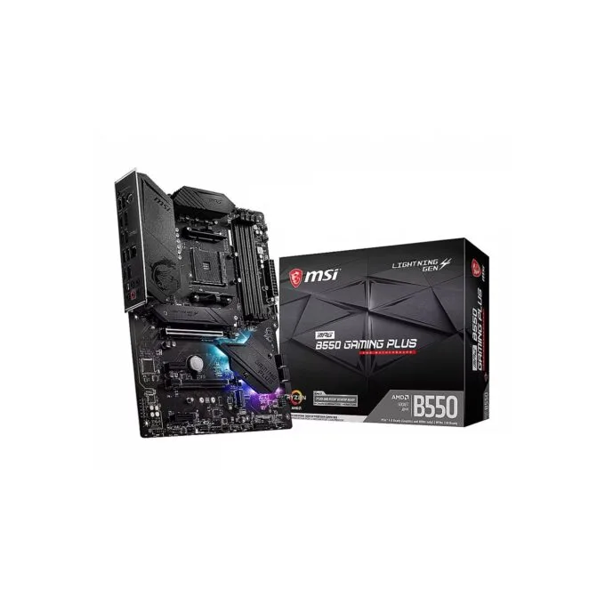 MSI MPG B550 GAMING PLUS AM4 AMD B550 ATX Motherboard — image 2