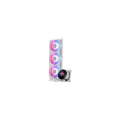 MSI MPG CORELIQUID P13 360 - 360mm AIO CPU Cooler, White, 3x120mm Fans, IPS Display