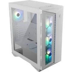 MSI MPG GUNGNIR 110R - Mid-Tower PC Case - White, ATX/mATX/Mini-ITX Support