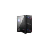 MSI MPG VELOX 100P AIRFLOW - Mid-Tower ATX Case - High Airflow, ARGB Lighting, Vertical GPU Support