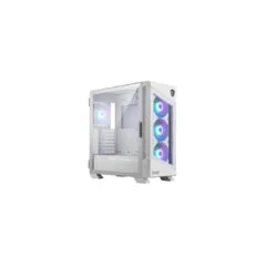 MSI MPG VELOX 100R - Mid Tower PC Case - White, Tempered Glass, ARGB Fans
