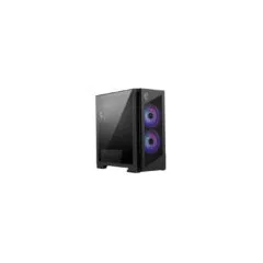 MSI MPG VELOX 300R PZ - Mid Tower Gaming Case (Black) - High-Airflow, 400mm GPU, 165mm CPU Cooler Clearance