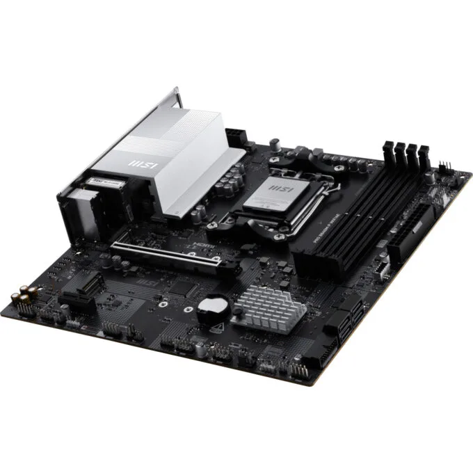 MSI PRO B840M-P WIFI6E AM5 Micro-ATX DDR5 256GB PCIe4 WiFi6E 2.5G LAN RGB — image 2