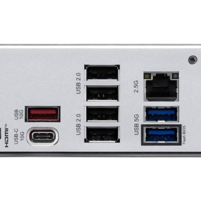 MSI PRO B840M-P WIFI6E AM5 Micro-ATX DDR5 256GB PCIe4 WiFi6E 2.5G LAN RGB — image 6