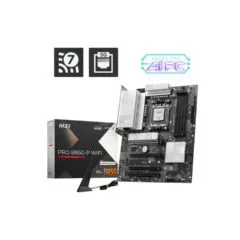 MSI PRO B850-P WIFI - AM5 ATX Motherboard, DDR5 (4x DIMM, 256GB), PCIe 5.0, 3x M.2, 5G LAN, Wi-Fi 7, RGB