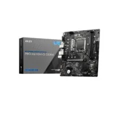 MSI PRO H610M-G DDR4 LGA1700 Micro-ATX Motherboard - H610, DDR4 64GB, PCIe4.0