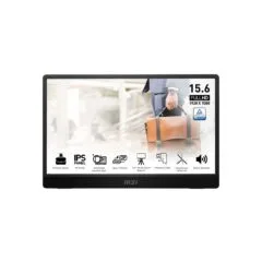 MSI PRO MP161DE E2 15.6" IPS FHD Portable 2x USB-C 4ms 60Hz