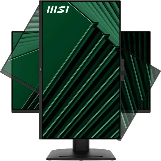 MSI PRO MP275QPDGDE - 27in IPS WQHD (2560x1440) 100Hz 4ms GTG - Black, Height-Adjustable, VESA, DP/HDMI — image 16