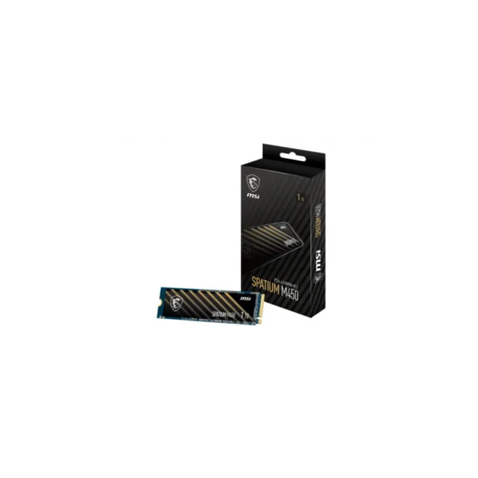MSI SPATIUM M450 - 1TB M.2 NVMe SSD - PCIe 4.0 x4, up to 3600/3000 MB/s, 5-Year Warranty — image 1