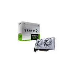 MSI Ventus 2X OC WHITE - GeForce RTX 5060 - 8GB GDDR7, 2527 MHz Boost, PCIe 5.0
