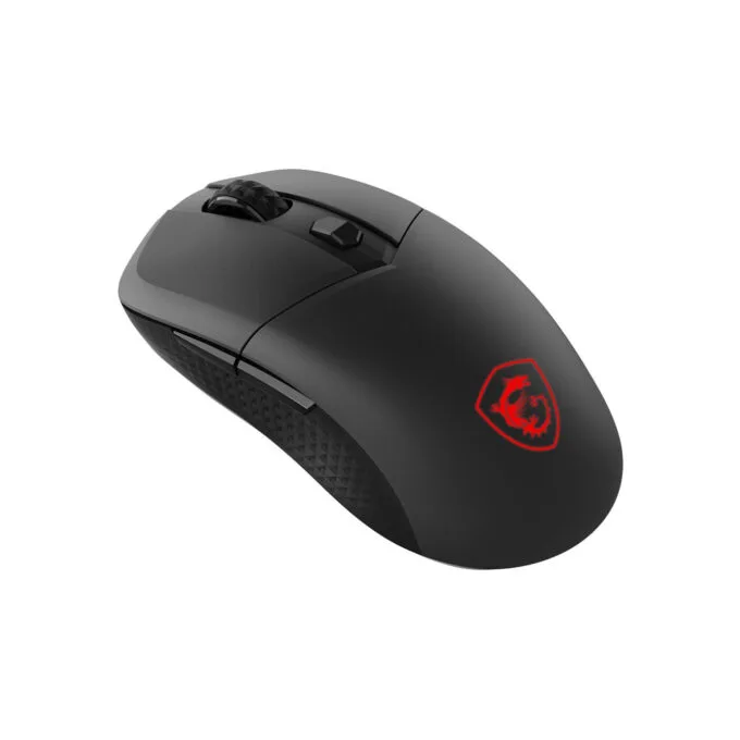 MSI VERSA 300W - Wireless Gaming Mouse - Black, Right-Handed, 8000 DPI, Tri-Mode (2.4G/BT/USB-C), 1 ms — image 2