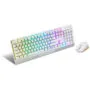 MSI Vigor GK-30 Combo - S11-04DE305-CLA - White Wired Gaming Keyboard & Mouse, Mechanical Keyboard, RGB LED, German QWERTZ