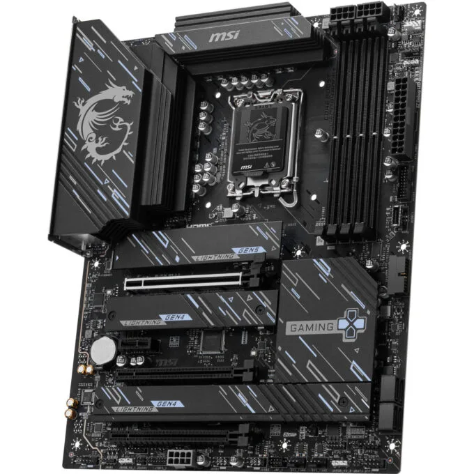 MSI Z890 GAMING PLUS WIFI Z890 LGA1851 ATX Wi-Fi 7 TB4 PCIe5 256GB — image 3