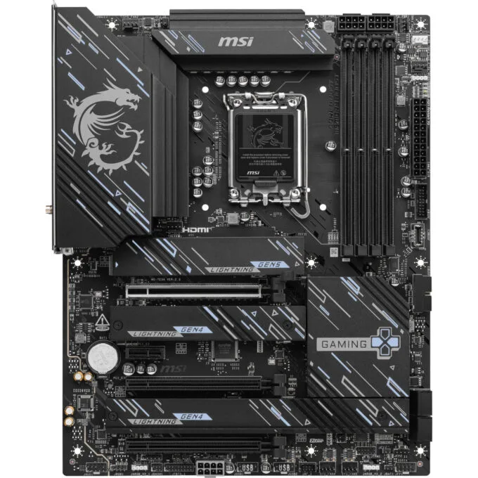 MSI Z890 GAMING PLUS WIFI Z890 LGA1851 ATX Wi-Fi 7 TB4 PCIe5 256GB — image 1