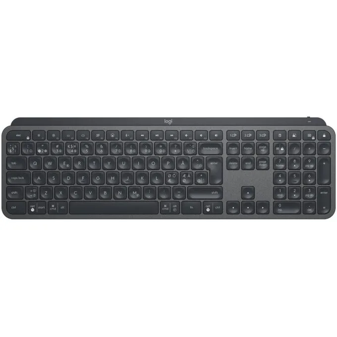 MX Keys for Business - Graphite - 100% Full-Size, Bluetooth/2.4G Tri-Mode, Backlit, Scissor switches — image 3
