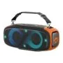 N-Gear LETS GO PARTY BLAZOOKA Portable Speaker - 830 - with 1x Wireless Mic RGB Lights BT & USB