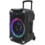 N-Gear Portable Karaoke Speaker - FLASH1540 - 15'' Portable Karaoke Speaker with 1x Wireless Mic LED Lights USB & BT