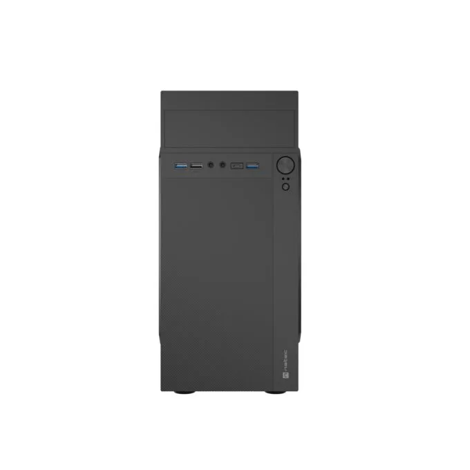 Natec Helix USB-C MATX Mini Tower PC Case - Black — image 5