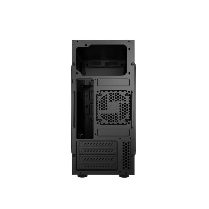 Natec Helix USB-C MATX Mini Tower PC Case - Black — image 6