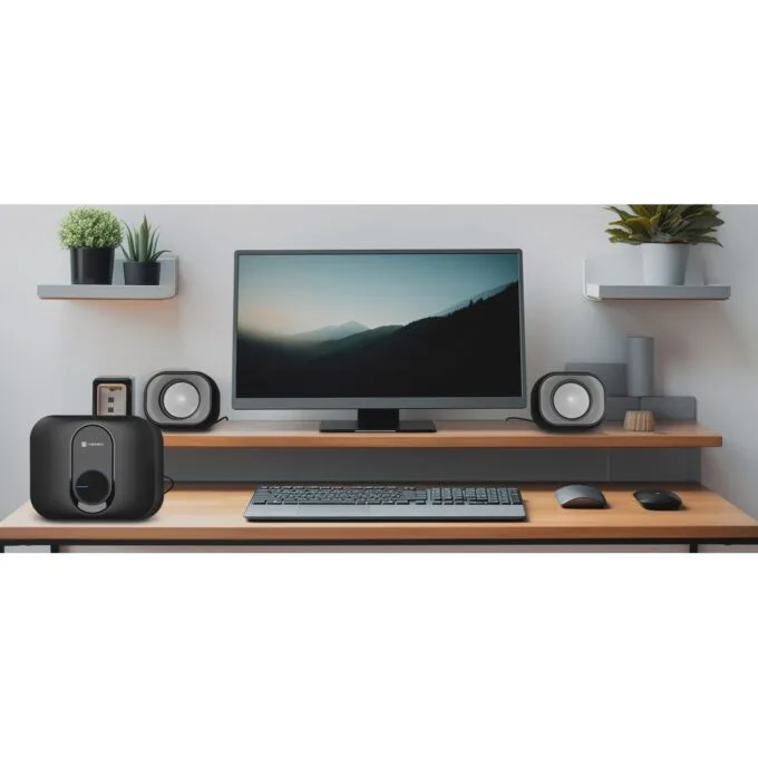 Natec PC Speakers - PUG - 2.1 USB Powered 3.5mm 11W RMS Black — image 7