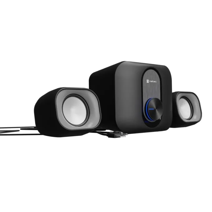 Natec PC Speakers - PUG - 2.1 USB Powered 3.5mm 11W RMS Black — image 2