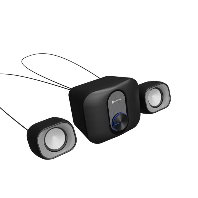 Natec PC Speakers - PUG - 2.1 USB Powered 3.5mm 11W RMS Black — image 3