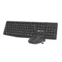 Natec SQUID - Wireless Keyboard & Mouse Combo Black