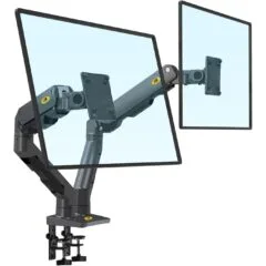 NB North Bayou G65 Dual Arm Heavy Duty Gas Monitor Mount